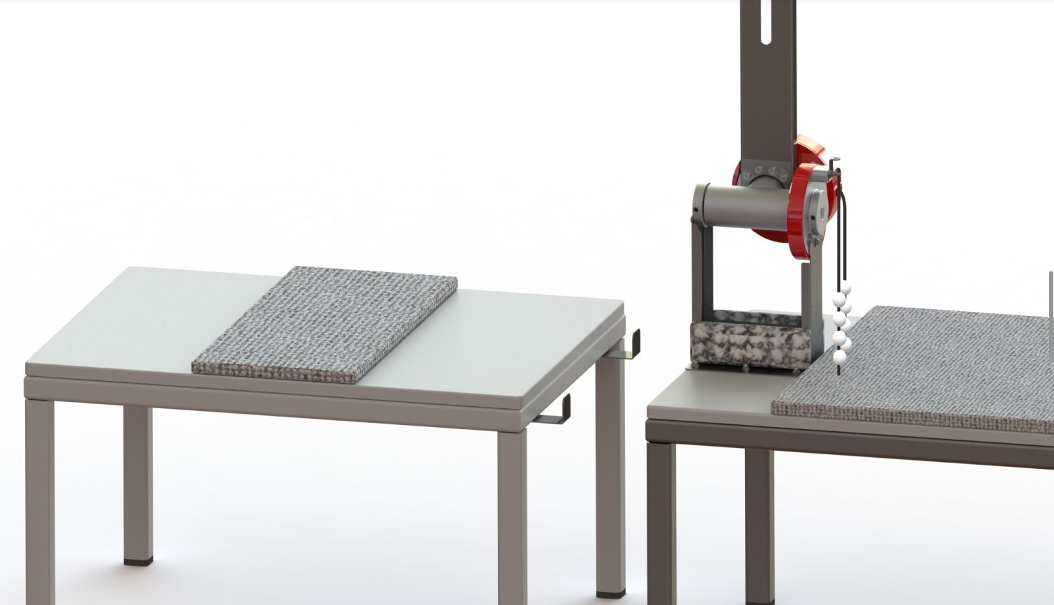 Banc avant utilisation